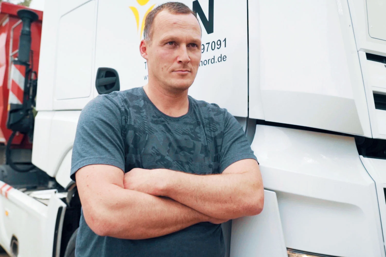 Raik Hansow - Berufskraftfahrer bei der GAB