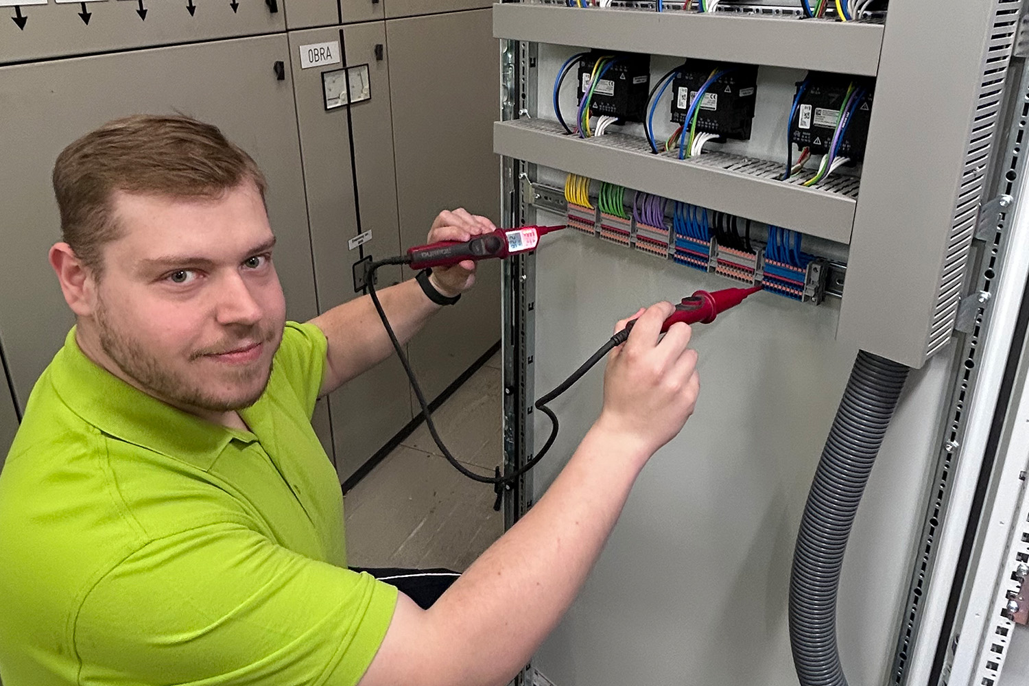 Max Behrens Elektroniker Instandhaltung bei der GAB